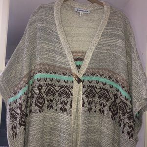 ‼️2 for $20 deal‼️ 
Grey poncho